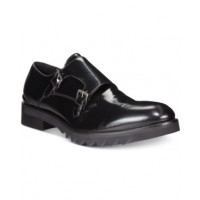 John Galliano Plain Toe Lug Sole Loafers Men's Shoes