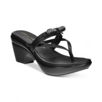Callisto Lassye Platform Wedge Thong Sandals Women's Shoes