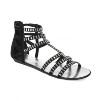Report Layshia Rhinestone Gladiator Sandals Women's Shoes