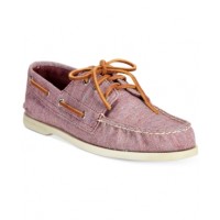 Sperry A/O 3-Eye Fleck Canvas Boat Shoes Men's Shoes