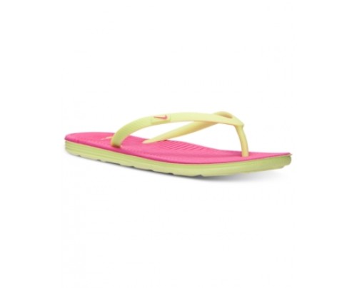 Nike Women's SolarSoft Thong Ii Sandals from Finish Line