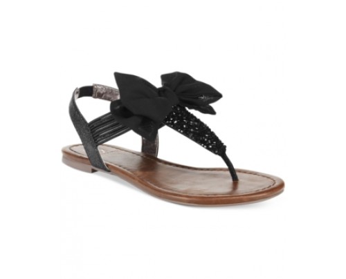 Material Girl Swan Flat Thong Sandals, Only at Macy's Women's Shoes
