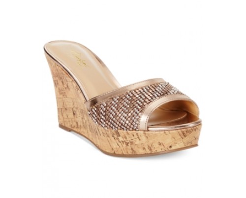 Thalia Sodi Women's Estella Platform Wedge Sandals Women's Shoes