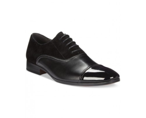 Bar Iii Gabriel Mixed Patent Cap Toe Oxfords, Only at Macy's Men's Shoes