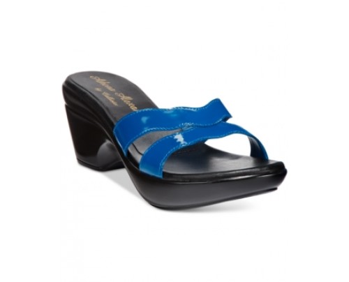 Athena Alexander by Callisto Linden Slide Sandals Women's Shoes