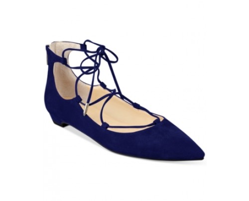 Ivanka Trump Tropica Lace-Up Flats Women's Shoes