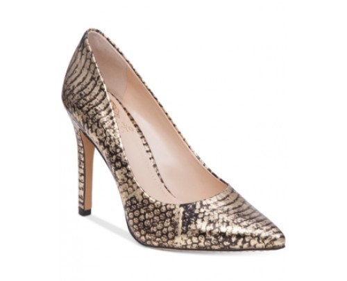 Vince Camuto Kain Snake-Embossed Pumps Women's Shoes