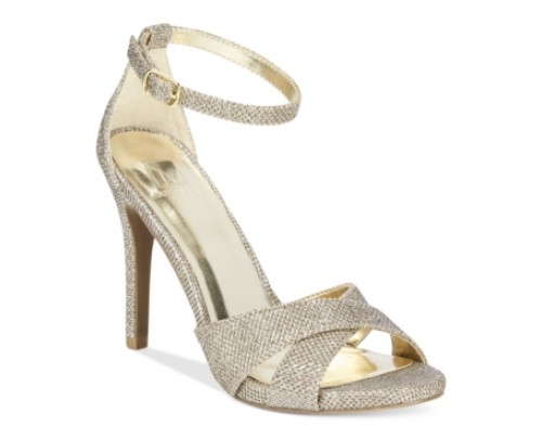 Material Girl Sara Two-Piece Dress Sandals, Only at Macy's Women's Shoes