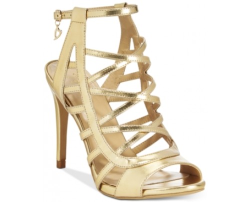 Thalia Sodi Clarisa Caged Ankle-Strap Sandals, Only at Macy's Women's Shoes