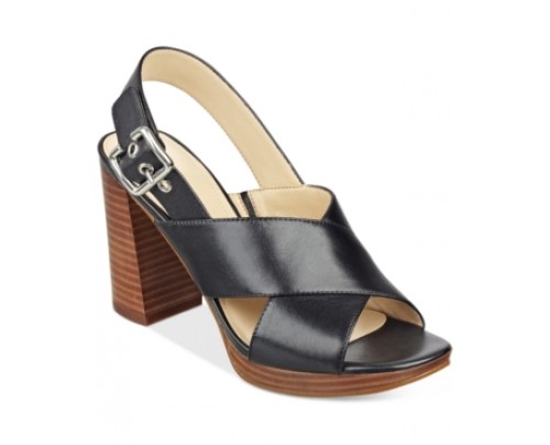 Marc Fisher Faithe Crisscross-Strap Slingback Platform Sandals Women's Shoes