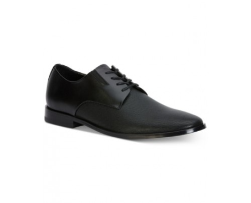 Calvin Klein Men's Naemon Perforated Leather Oxfords Men's Shoes